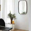 Made in Meubles Miroir rectangle en aluminium Beryl