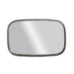Made in Meubles Miroir rectangle en aluminium Beryl