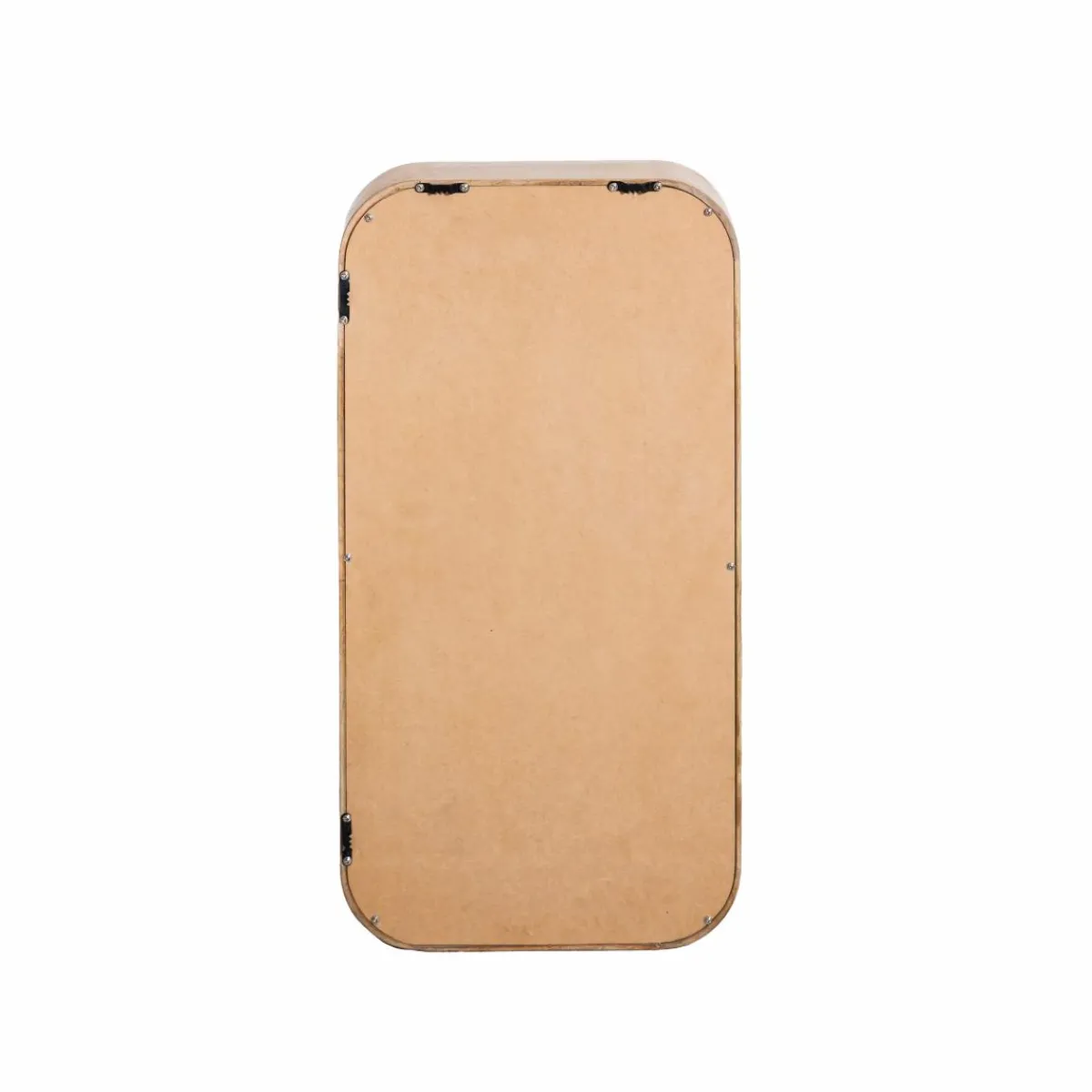 Made in Meubles Miroir rectangulaire en bois de manguier Domi