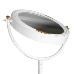 Made in Meubles Miroir style industriel blanc