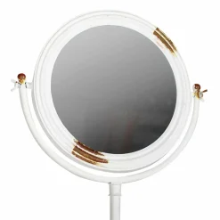 Made in Meubles Miroir style industriel blanc