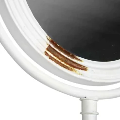 Made in Meubles Miroir style industriel blanc