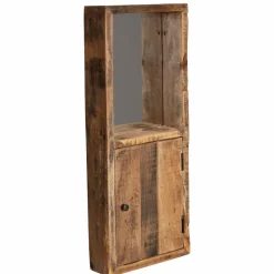 Made in Meubles Miroir vertical style porte en bois recyclé Vicky