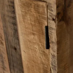 Made in Meubles Miroir vertical style porte en bois recyclé Vicky