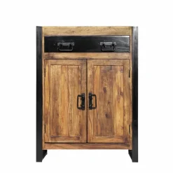 Made in Meubles Petit buffet en bois d'acacia 80 cm Havana