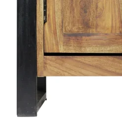 Made in Meubles Petit buffet en bois d'acacia 80 cm Havana
