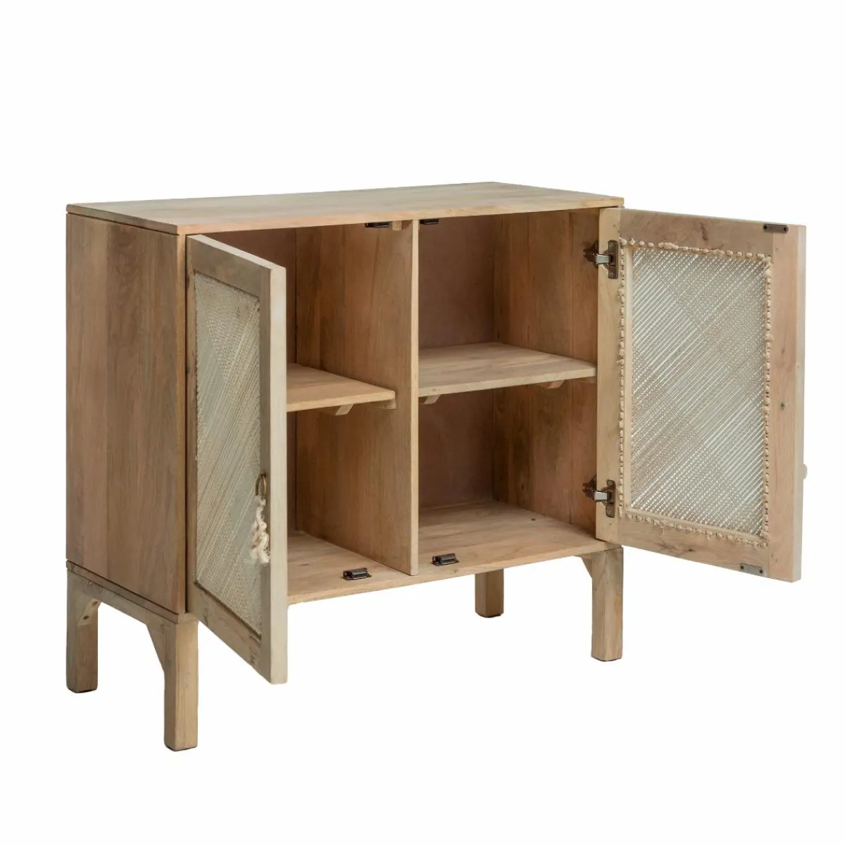 Made in Meubles Petit buffet en bois de manguier Indiana