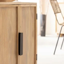 Made in Meubles Petit buffet en bois de manguier Nova