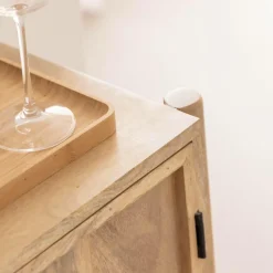 Made in Meubles Petit buffet en bois de manguier Nova