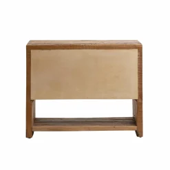 Made in Meubles Petit meuble sous vasque en bois recyclé Naël