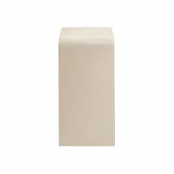 Made in Meubles Petit meuble sous vasque en bois effet béton et bois d'acacia Dalva