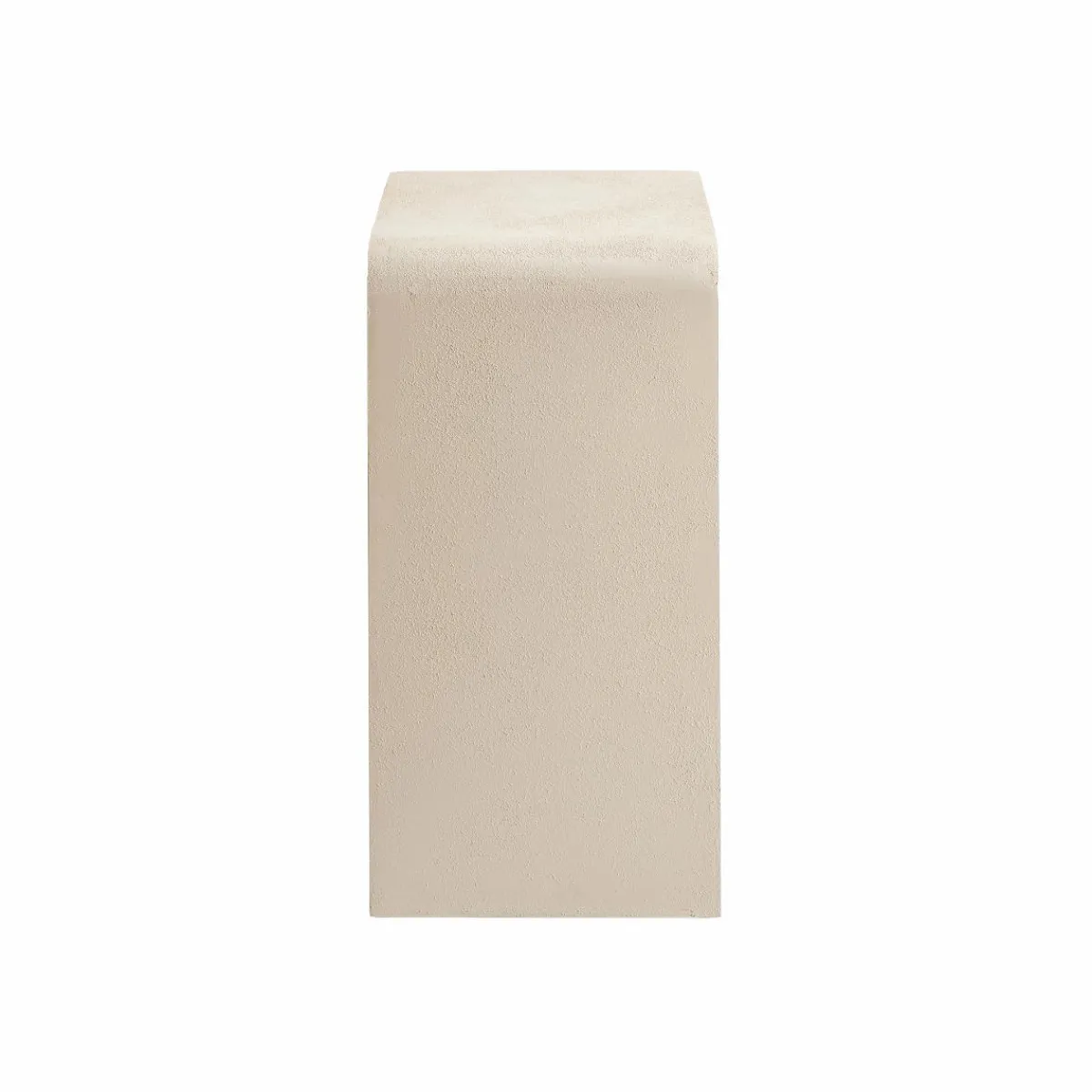 Made in Meubles Petit meuble sous vasque en bois effet béton et bois d'acacia Dalva