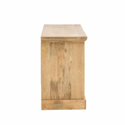 Made in Meubles Petit meuble sous vasque en bois de manguier Sahara
