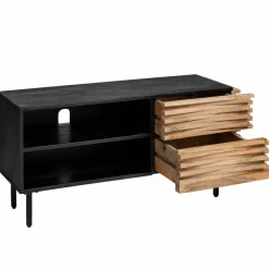 Made in Meubles Petit meuble tv en bois de manguier Tino