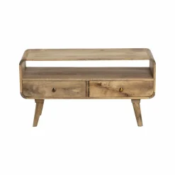 Made in Meubles Petit meuble TV en bois de manguier Maëva
