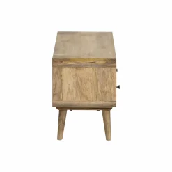 Made in Meubles Petit meuble TV en bois de manguier Maëva