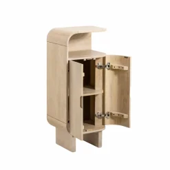 Made in Meubles Petite colonne en bois de manguier Yoni
