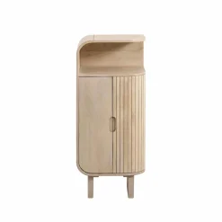 Made in Meubles Petite colonne en bois de manguier Yoni