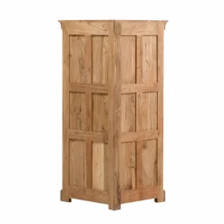 Made in Meubles Petite vitrine d'angle en bois d'acacia Esmée