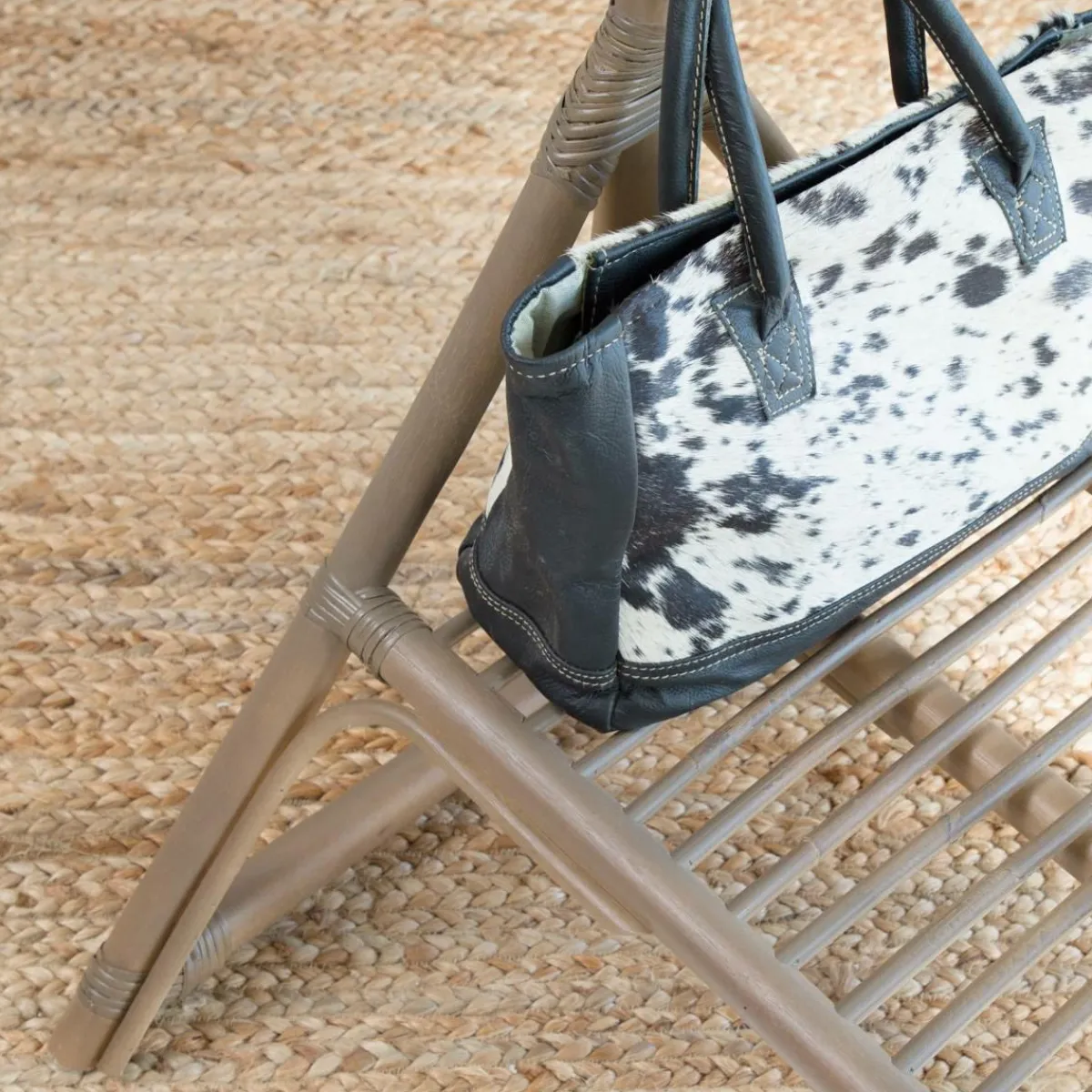 Made in Meubles Portant en rotin avec planche Rattan