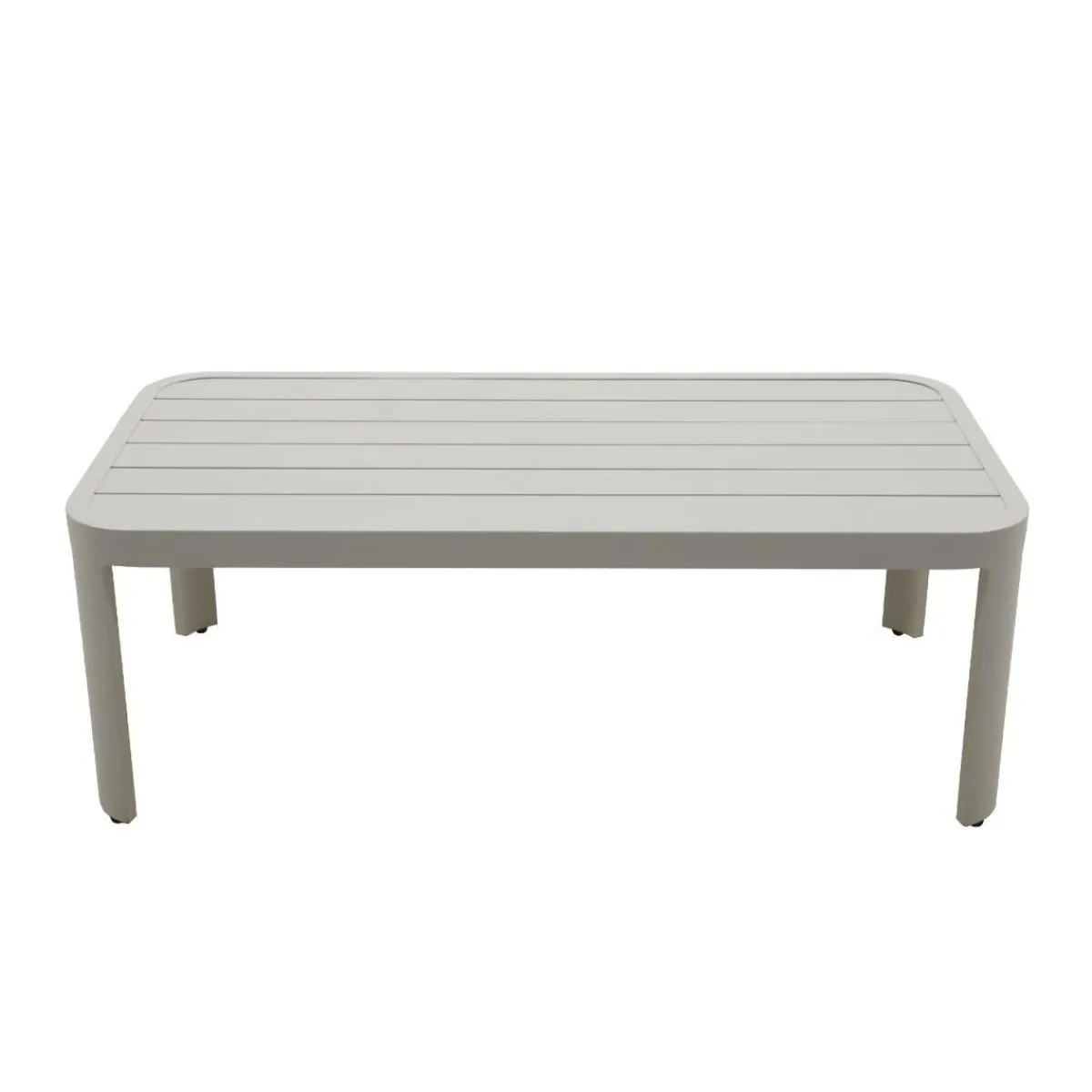 Made in Meubles Salon de jardin en aluminium taupe Loréa