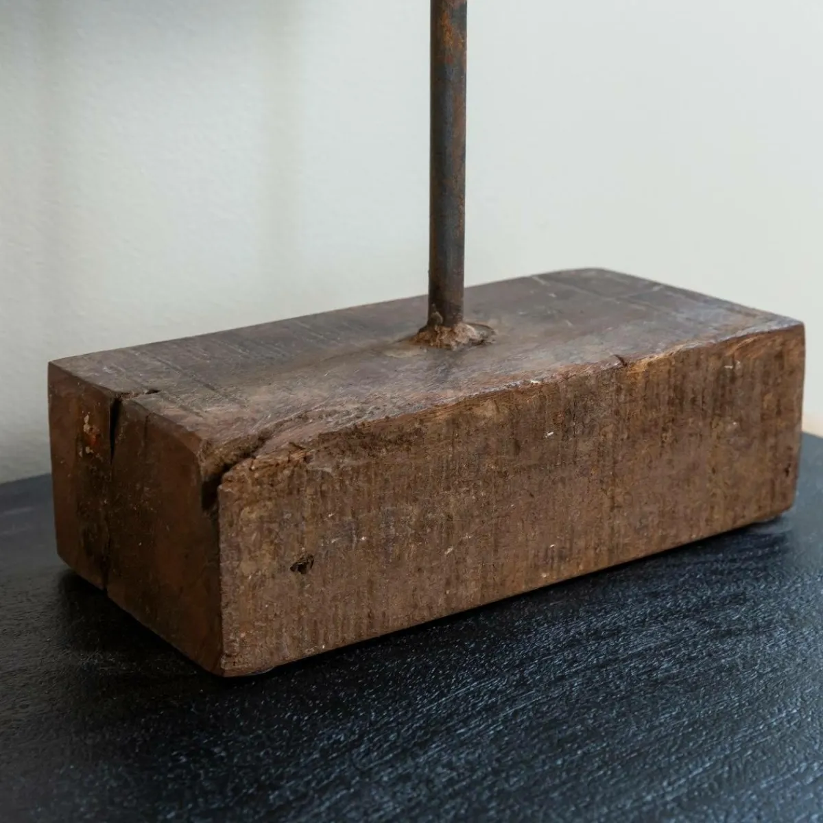 Made in Meubles Sculpture visage en bois Liséa
