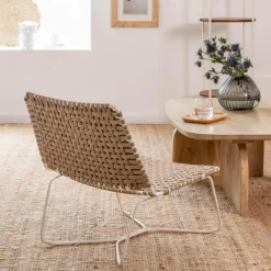 Made in Meubles Set de 2 tables basses en bois de manguier Tom
