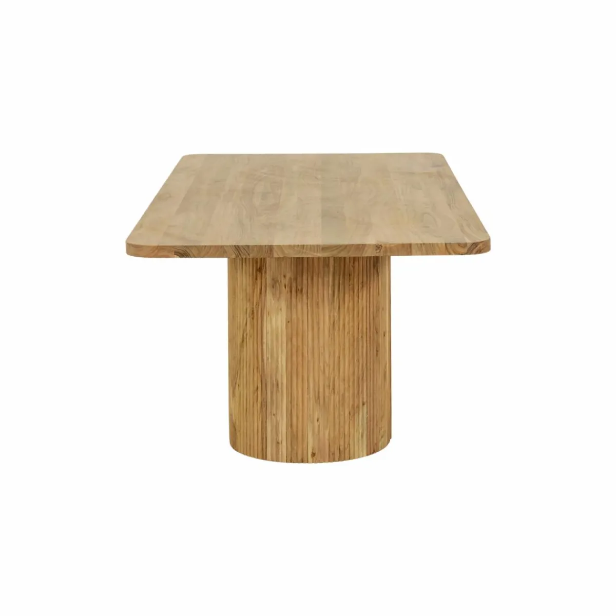 Made in Meubles Table à manger en bois d'acacia Vali