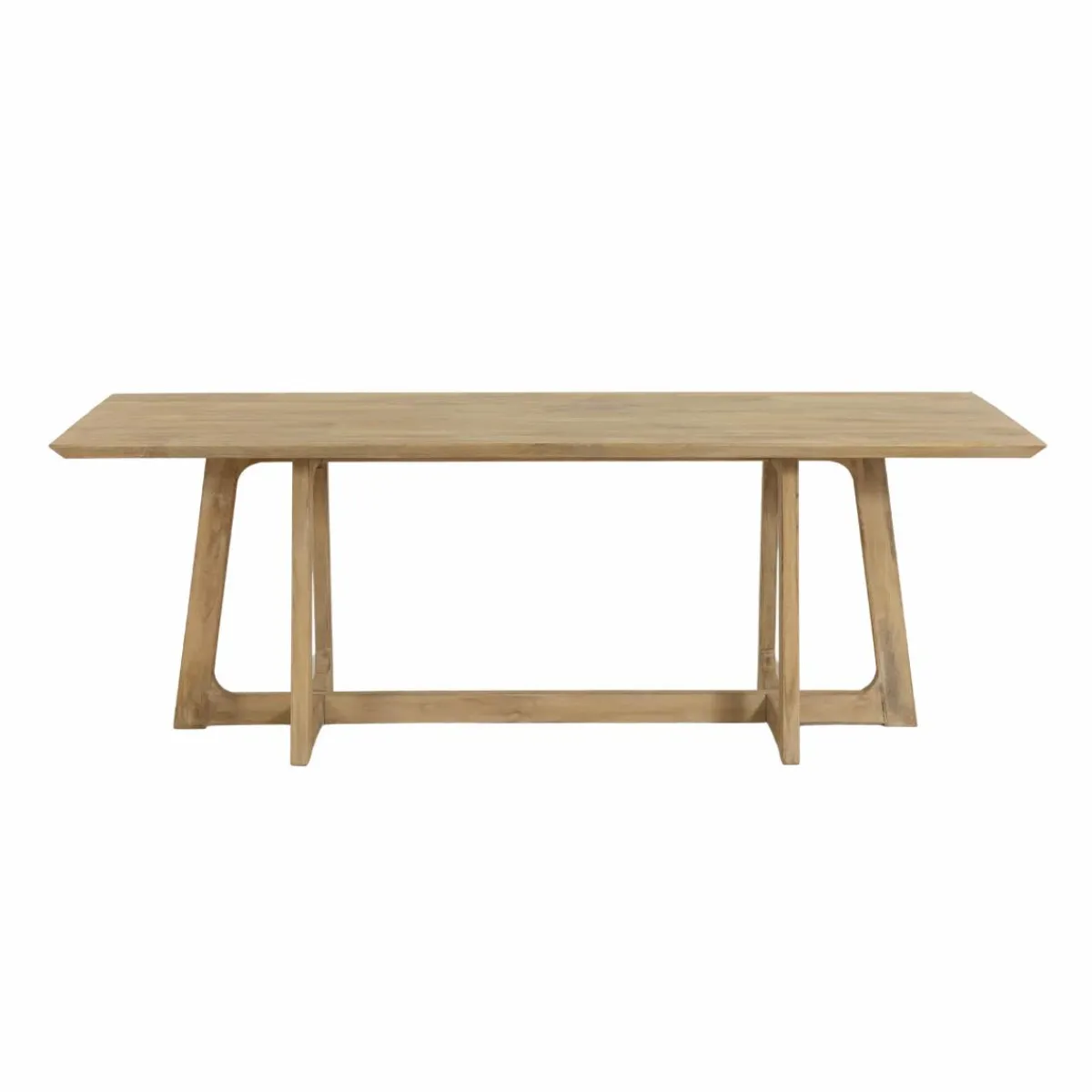 Made in Meubles Table à manger en bois de manguier Anastasia