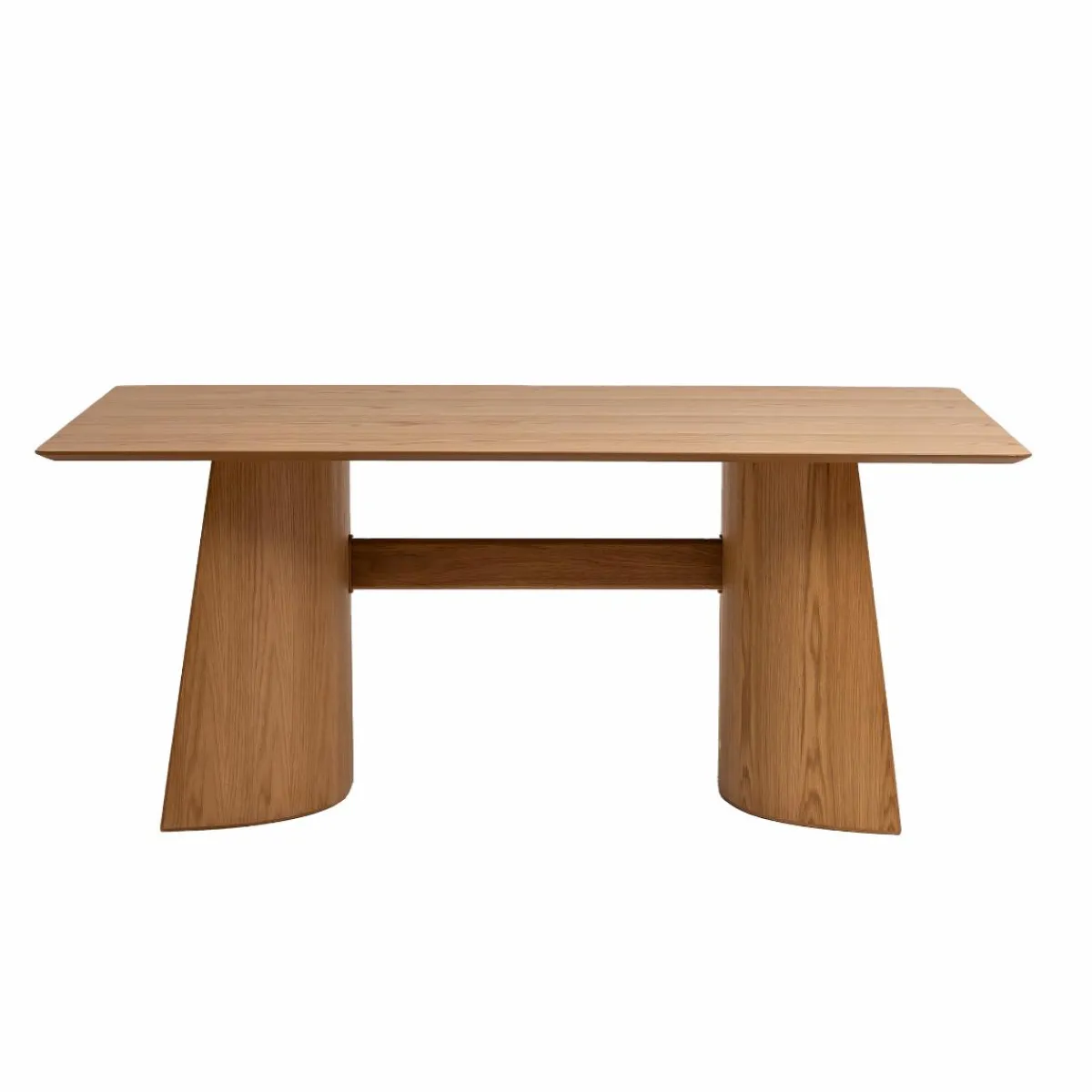 Made in Meubles Table à manger en bois de chêne Almaric