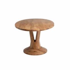 Made in Meubles Table à manger ovale en bois d'acacia 175 cm Sauge