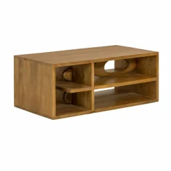Made in Meubles Table basse design en bois de manguier Alwen