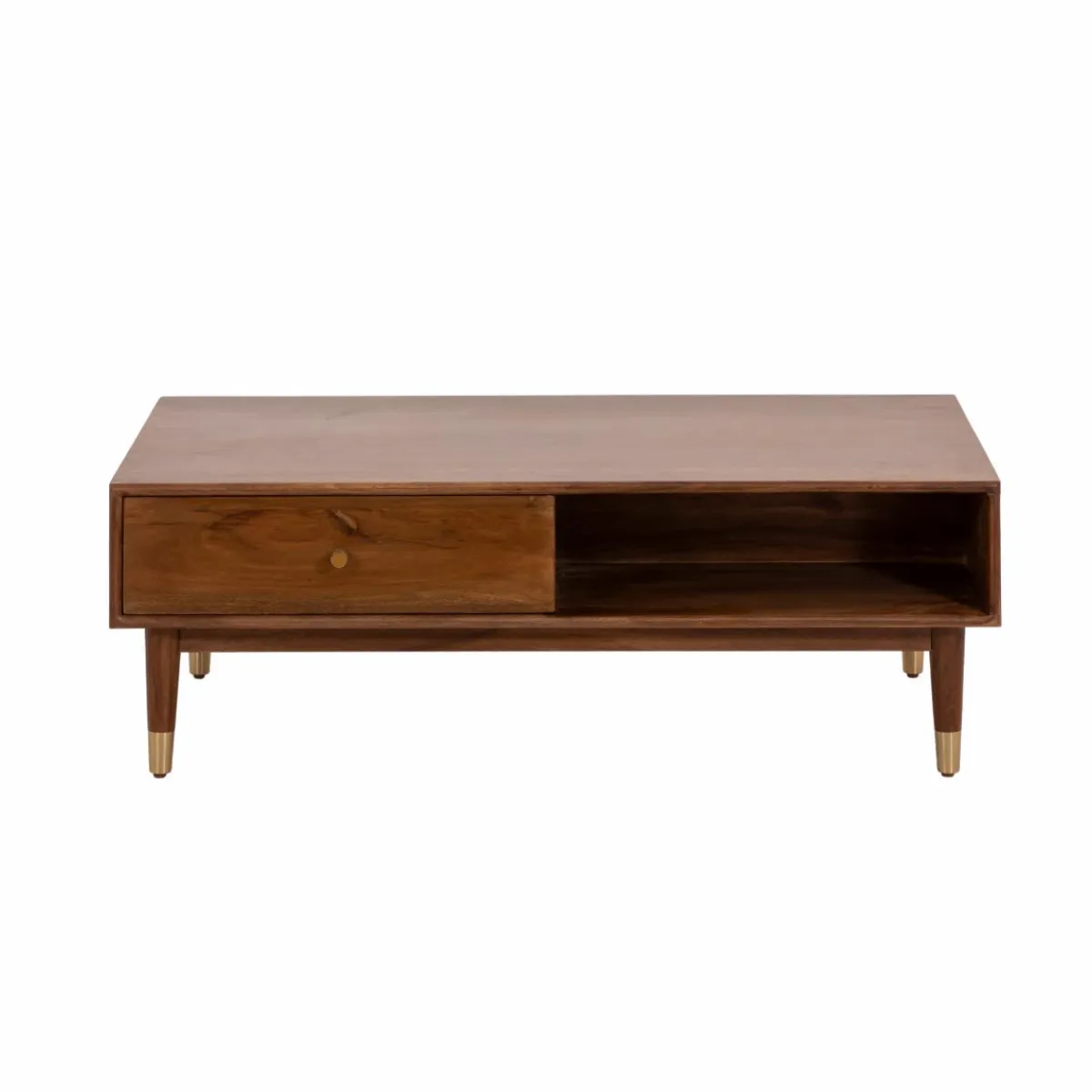 Made in Meubles Table basse en bois d'acacia Emiel