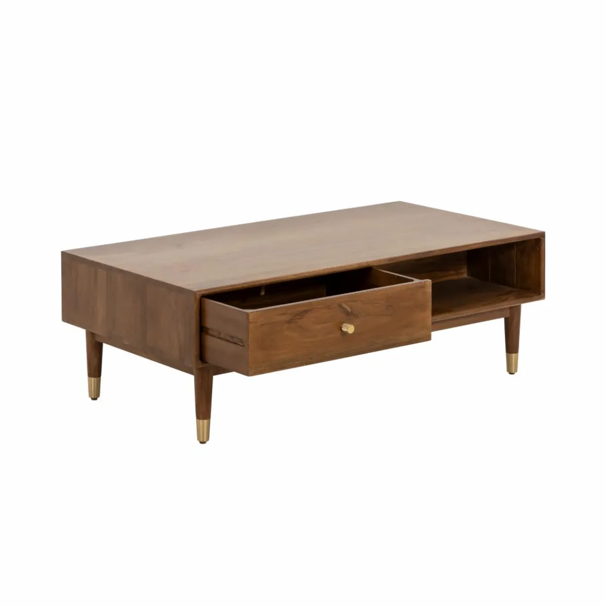 Made in Meubles Table basse en bois d'acacia Emiel