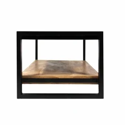 Made in Meubles Table basse en bois d'acacia 100 cm Havana