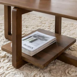 Made in Meubles Table basse en bois de manguier Zola