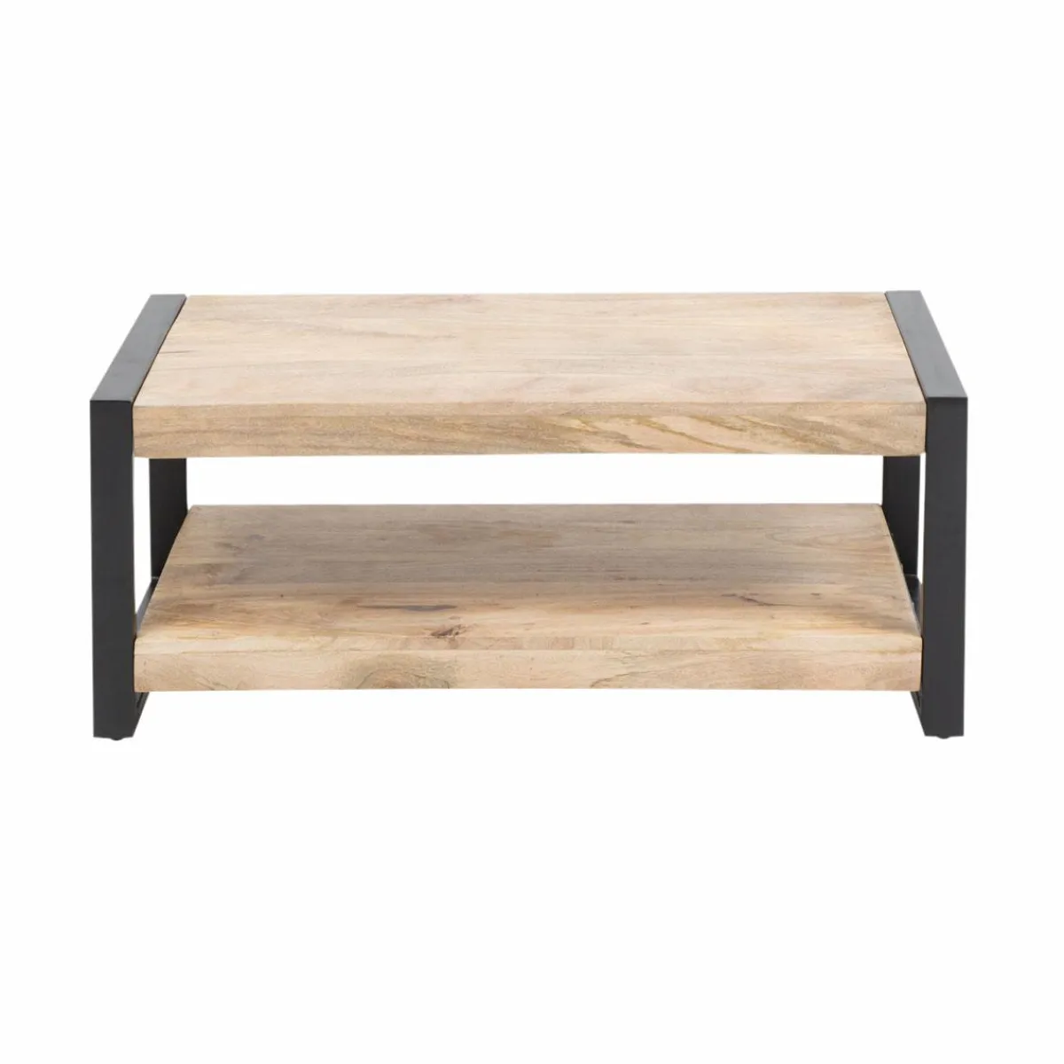 Made in Meubles Table basse en bois de manguier 100 cm New-York