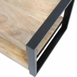 Made in Meubles Table basse en bois de manguier 100 cm New-York