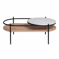 Made in Meubles Table basse en bois de manguier Florentin