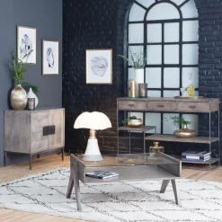 Made in Meubles Table basse en bois de manguier Chloe