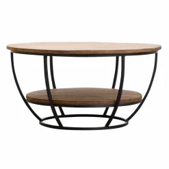 Made in Meubles Table basse en bois de manguier Rita