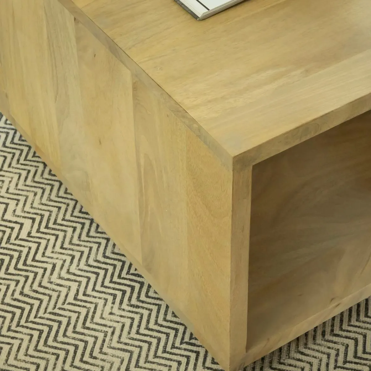 Made in Meubles Table basse en bois de manguier Alwen