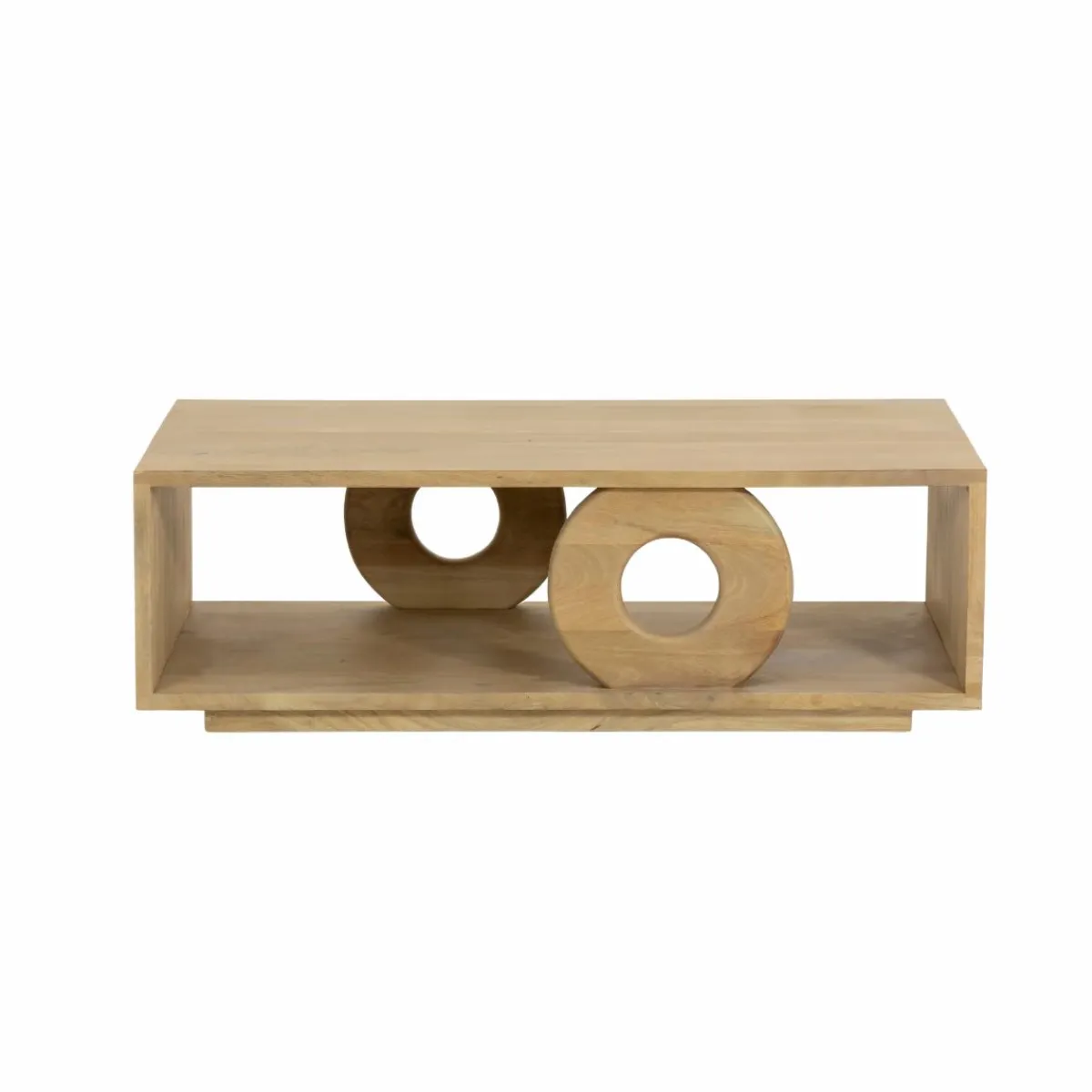 Made in Meubles Table basse en bois de manguier Alwen