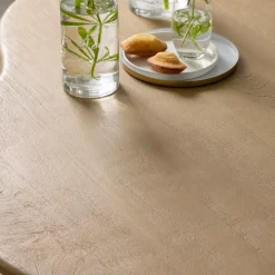 Made in Meubles Table basse nuage en bois de manguier Fable
