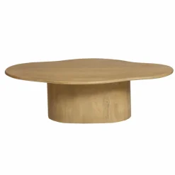 Made in Meubles Table basse nuage en bois de manguier Fable