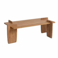 Made in Meubles Table basse rectangle en bois d'acacia Zola