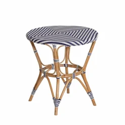 Made in Meubles Table de bistrot en rotin Elynne