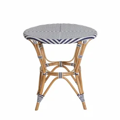 Made in Meubles Table de bistrot en rotin Elynne