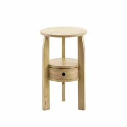 Made in Meubles Table de chevet en bois de manguier Juliet