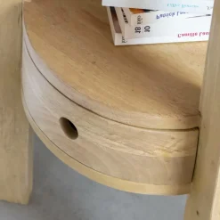 Made in Meubles Table de chevet en bois de manguier Juliet